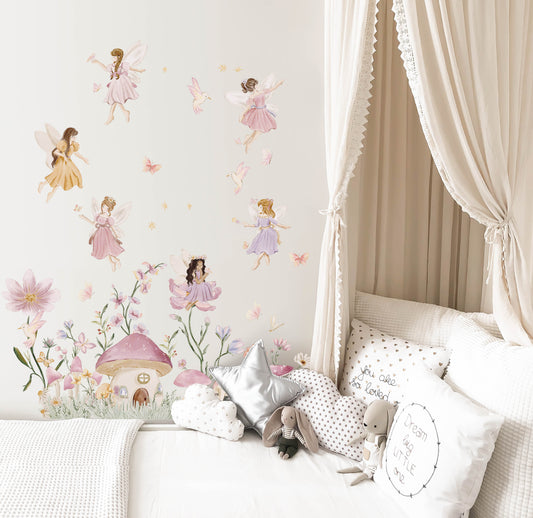 Enchanted Fairy Wall Stickers (Small Set)