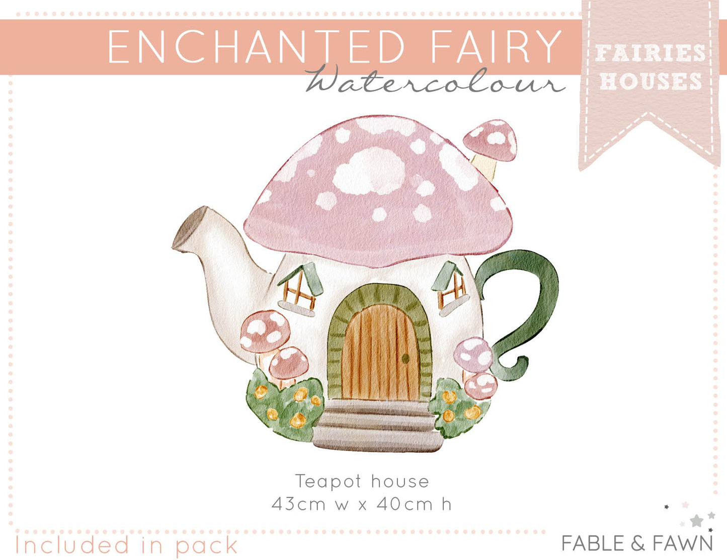 Fairy House - Teapot