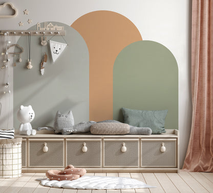 Arch Wall Decals - Rust - Wall Decals Australia - Fable and Fawn 