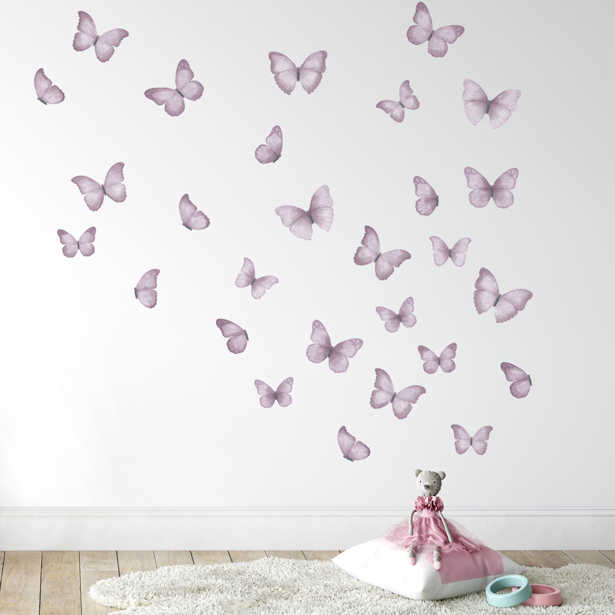 Butterflies decals deals