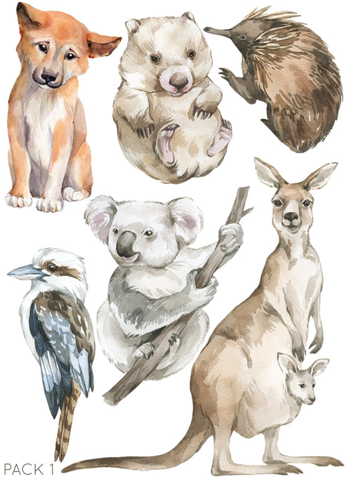 Australian Animal Wall Decals - Fable and Fawn – Fable and Fawn